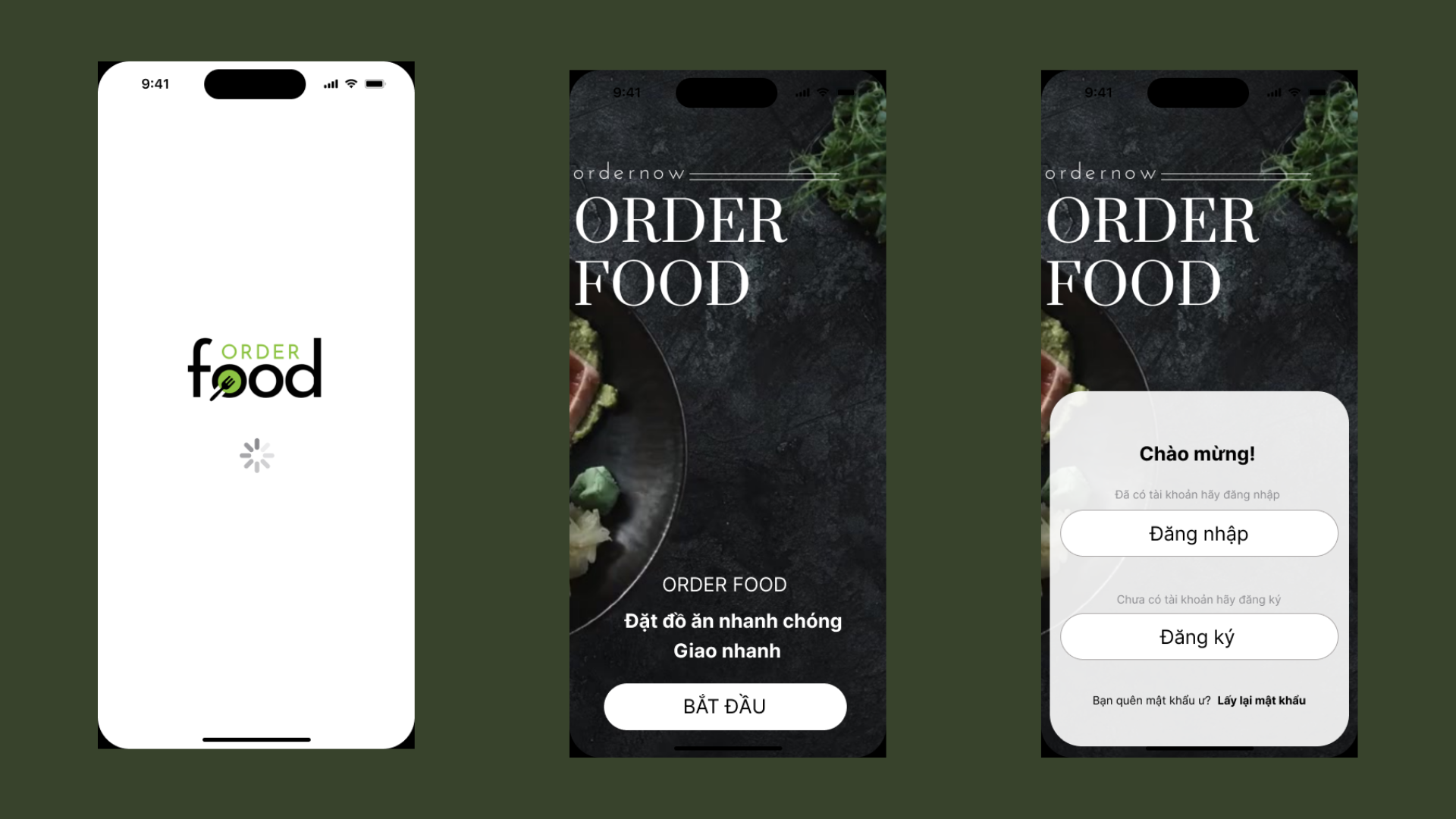 AppOrderFood Screenshot 1